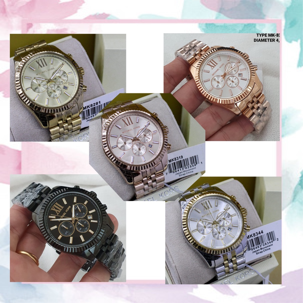 Jual JAM TANGAN MEWAH pria MK 8344,MK 8319,MK 8313,MK 8281,MK 8603 ...