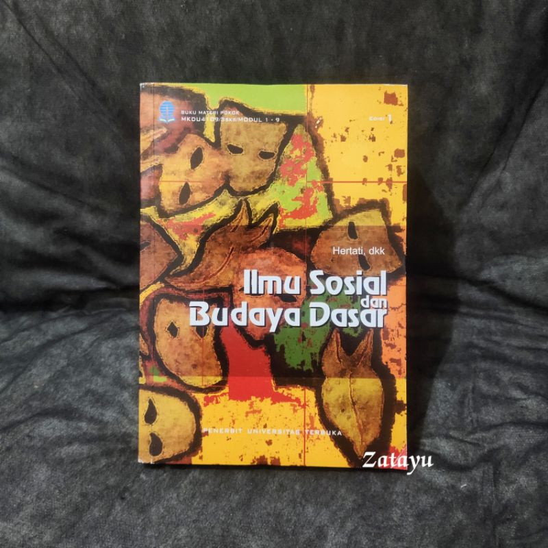 Jual Buku Ut Universitas Terbuka Isbd Materi Pokok Ilmu Sosial