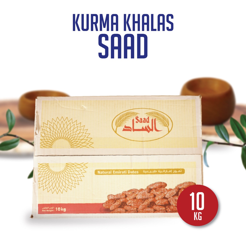 Jual Kurma Khalas Saad 10 Kg Kurma Khalas 10 Kg Kurma Saad10 Kg