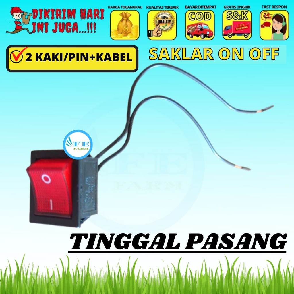 Jual Sprayer Elektrik Saklar On Off Spare Part Sperpart Sprayer 16L ...