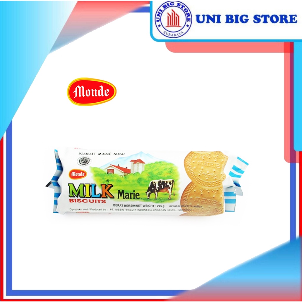 Jual Monde Marie Susu Biscuit 225 gr Biskuit Snack | Shopee Indonesia