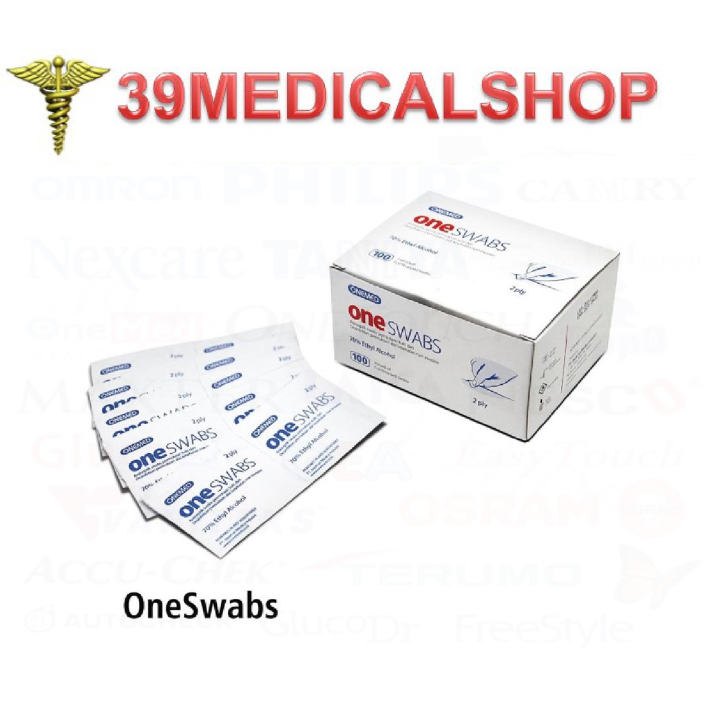 Jual TISSUE ALKOHOL ALKOHOL SWAB ONE MED ONESWABS Shopee Indonesia