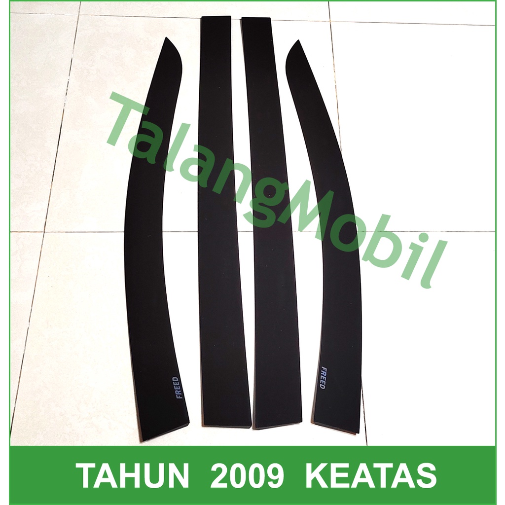 Jual Talang Air Mobil Honda Freed model slim rata datar flat perekat 3M