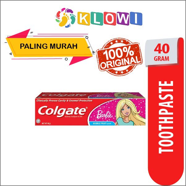 Jual Colgate Toothpaste Kid Barbie 40G | Shopee Indonesia