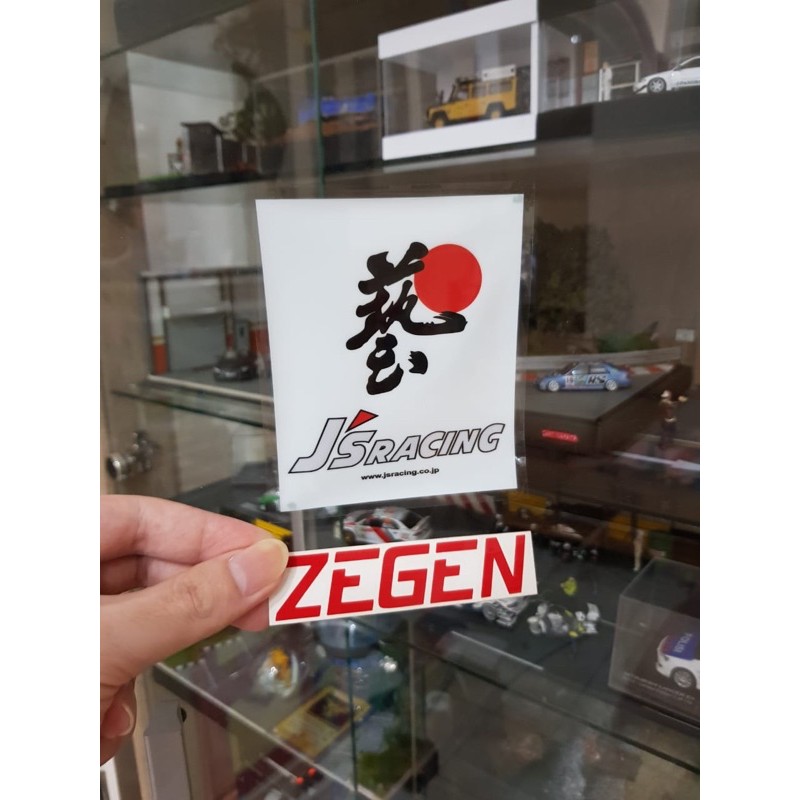 Jual Stiker sticker jsracing js racing japan tempel dalam stick on ...