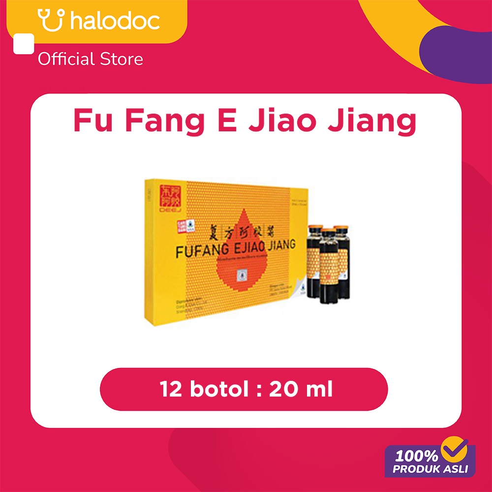 Jual Fu Fang E Jiao Jiang 20 ml 12 Botol | Shopee Indonesia