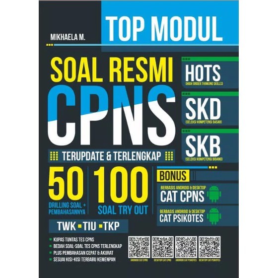 Jual Buku Sukses Top Modul Soal Resmi Cpns Terupdate And Terlengkap