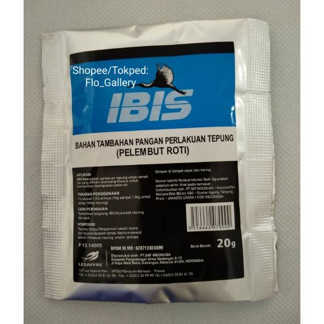 Jual Ibis Blue Pelembut Roti 20gr | Shopee Indonesia