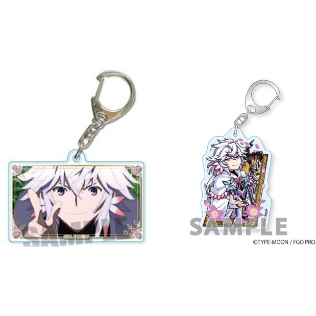 Jual Fate Grand Order Merlin Caster Acrylic Keychain Tobidastyle ...