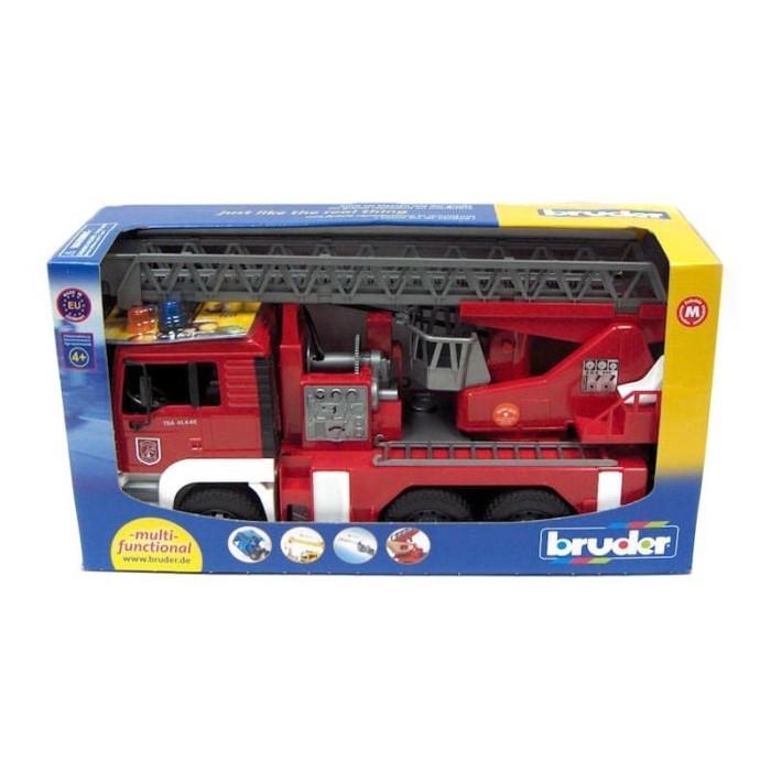 Jual Bruder 2771 Man Fire Engine Truck Water Pump Light & Sound Module ...