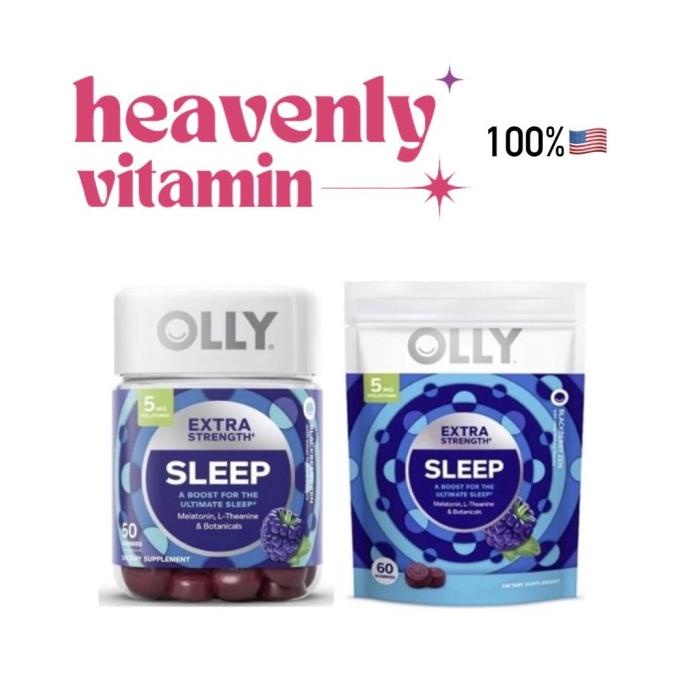 Jual Olly Extra Strength Sleep Melatonin 50 Gummies - Botol 50 gum ...