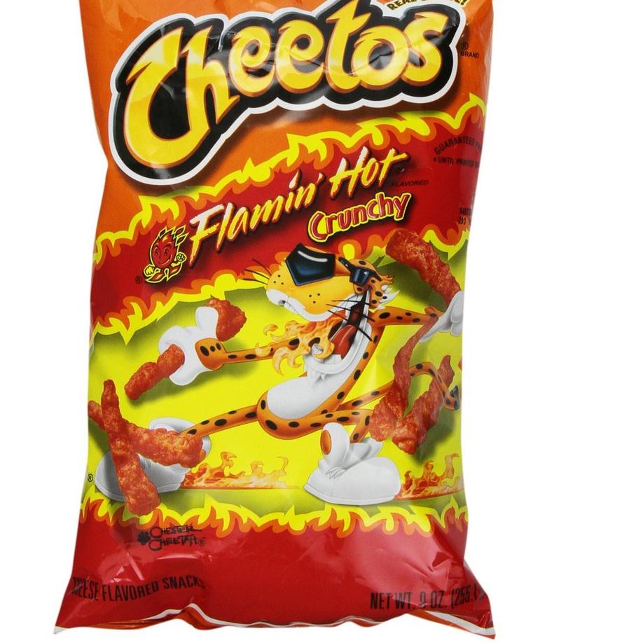 Jual [KODE PRODUK BAQFD8258] CHEETOS FLAMIN HOT CRUNCHY 227Gr USA ...