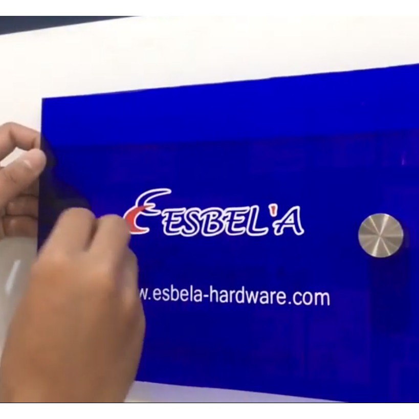 Jual ESBELA Pen Iklan/Baut Display/Glass Holder Ss Full Pp-25X50 (BX ...