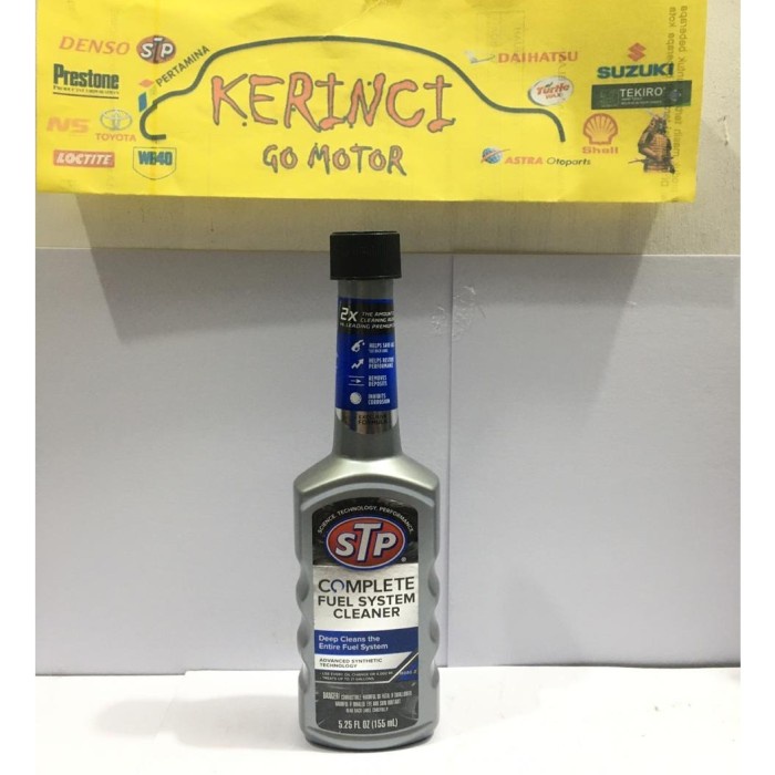 Jual STP COMPLETE FUEL SYSTEM CLEANER PEMBERSIH KOMPLIT UNTUK BAHAN