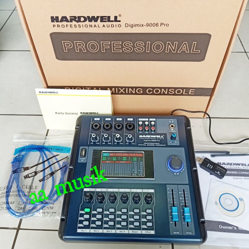 Jual MIXER DIGITAL HARDWELL DIGIMIX 9006 PRO ORIGINAL Shopee Indonesia