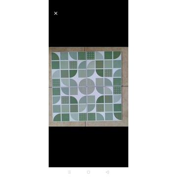 Jual keramik lantai 25x25 UNO Aria Green (WAJIB BACA DESKRIPSI