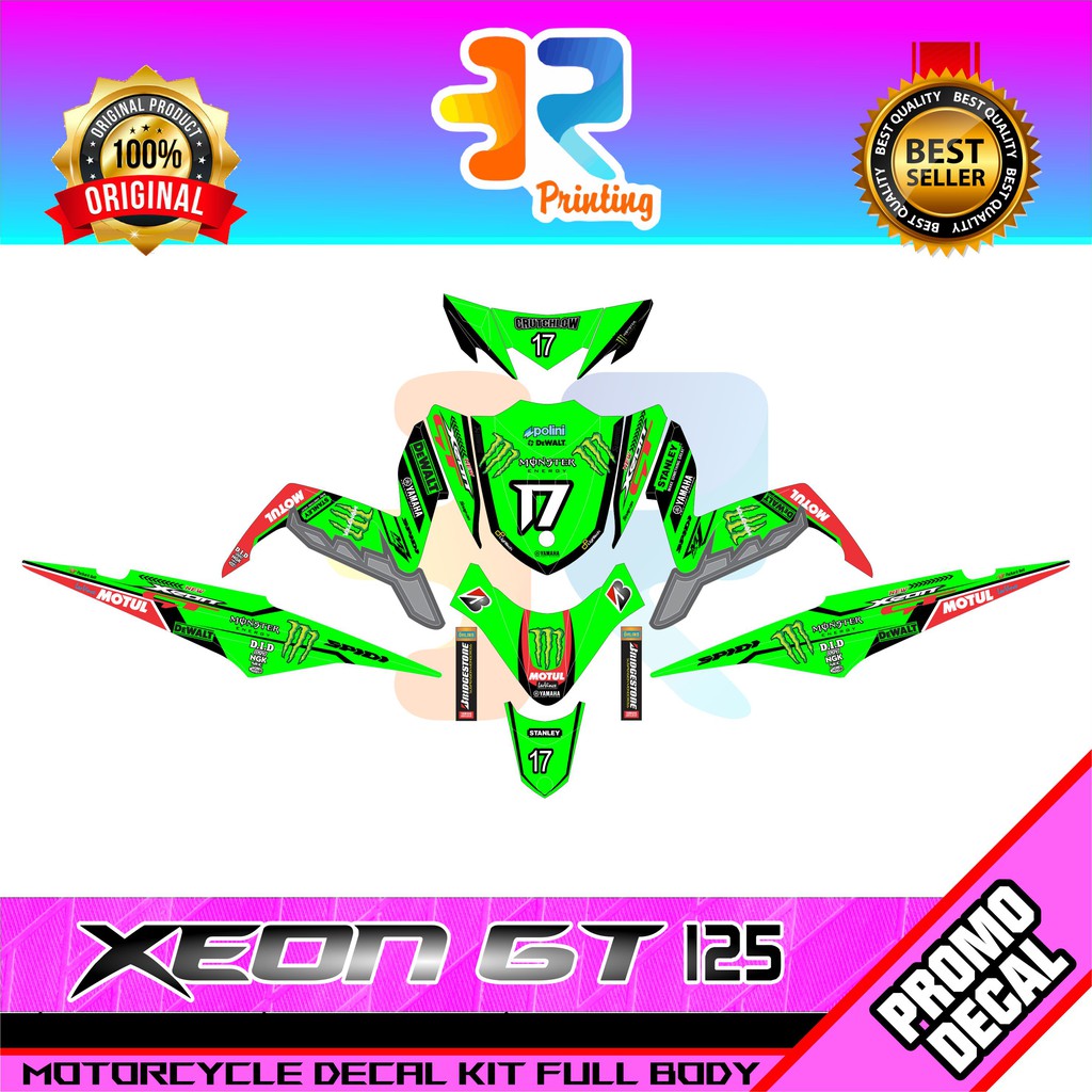 Jual Stiker Decal Striping Motor Xeon Gt Eagle Eyes Crutchlow Sticker Logo Emblem Eagle Gt