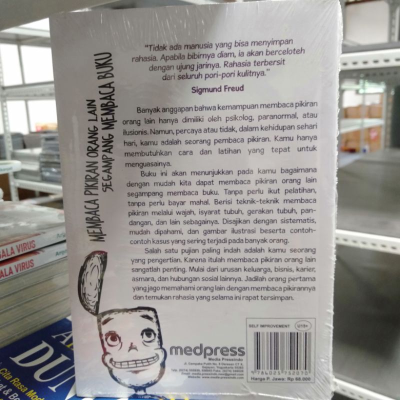 Jual MEMBACA PIKIRAN ORANG LAIN SEGAMPANG MEMBACA BUKU (Edi Warsidi ...