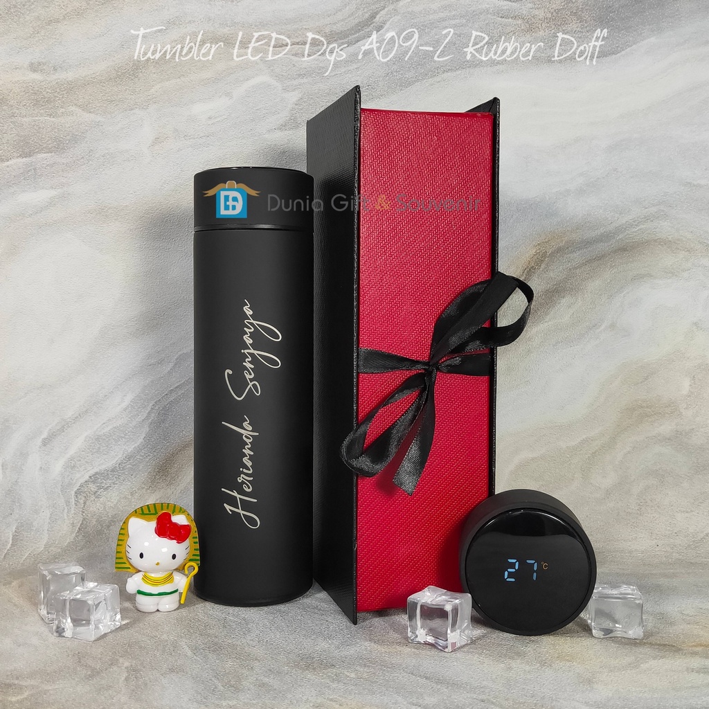 Jual Tumbler CUSTOM ~ Tumbler LED SUHU + BOX EKSKLUSIF + CUSTOM NAMA ...
