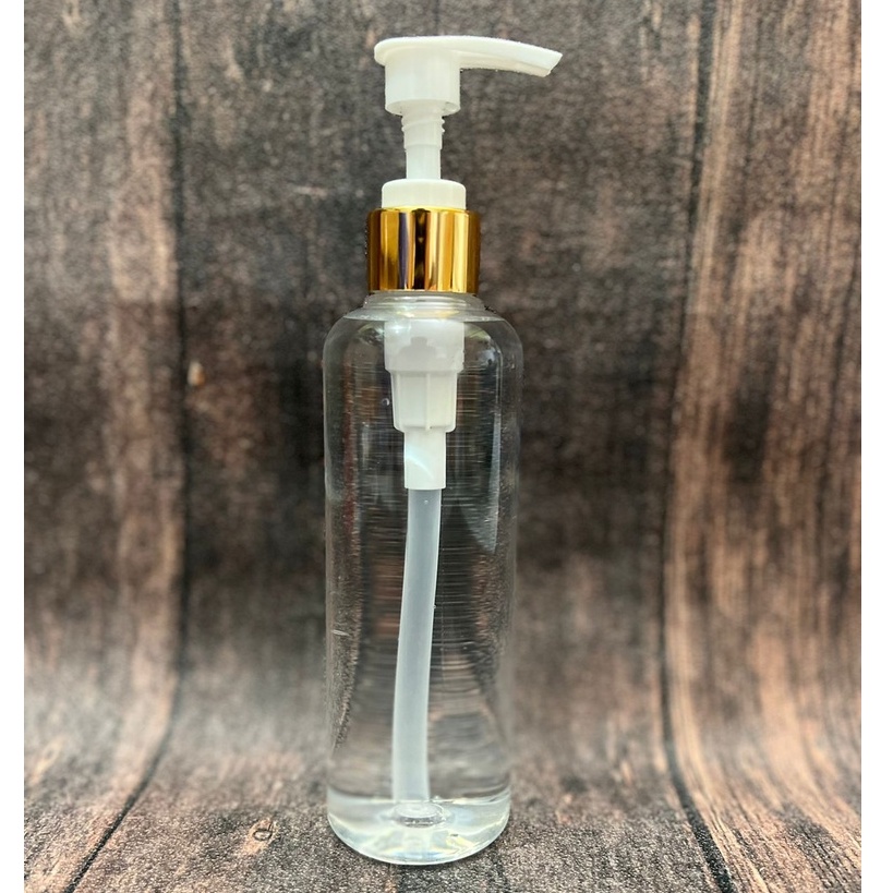Jual Botol clear 250ml / 250 ml - PUMP GOLD ( BIsa Satuan ) | Shopee ...