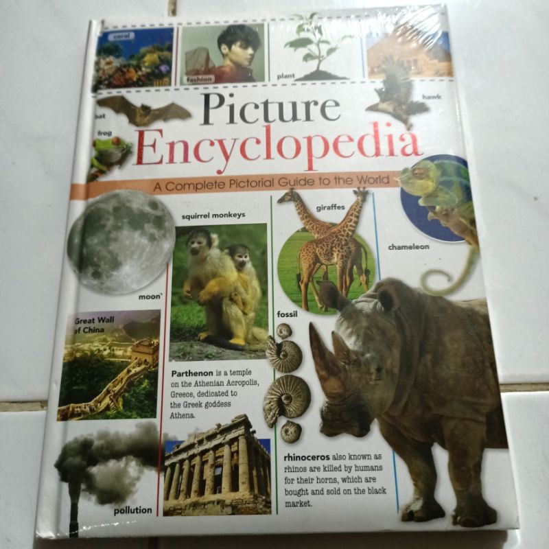 Jual picture encyclopedia a complete pictorial guide to the world ...