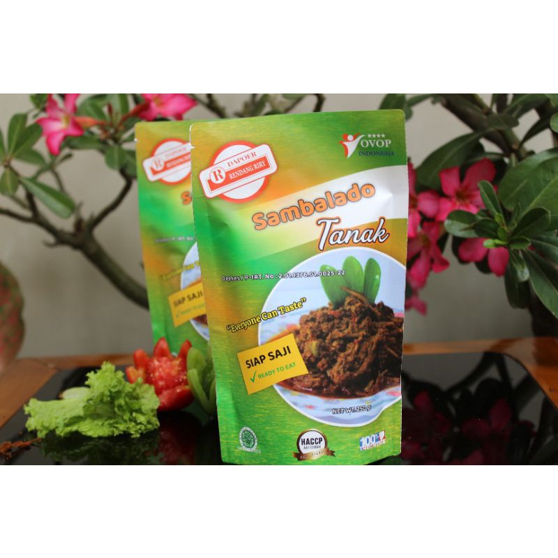 Jual Samba Lado Tanak Dapoer Rendang Riry/250gr | Shopee Indonesia