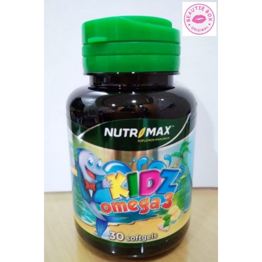 Jual Nutrimax Kidz Omega 3 30 Softgel (BPOM) Shopee Indonesia