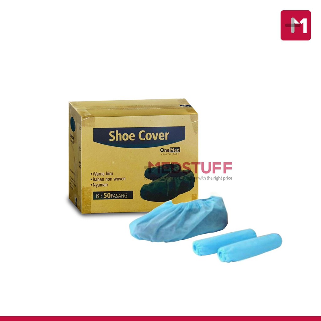 Jual Shoe Cover Non Woven Onemed Alas Sepatu Alas Sandal isi 50pasang