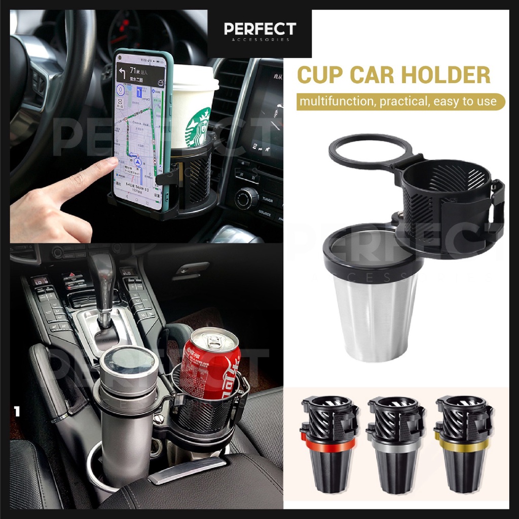 Jual Tempat Minuman Mobil 3 in 1 Cup Car Holder Gelas Botol Kaleng ...
