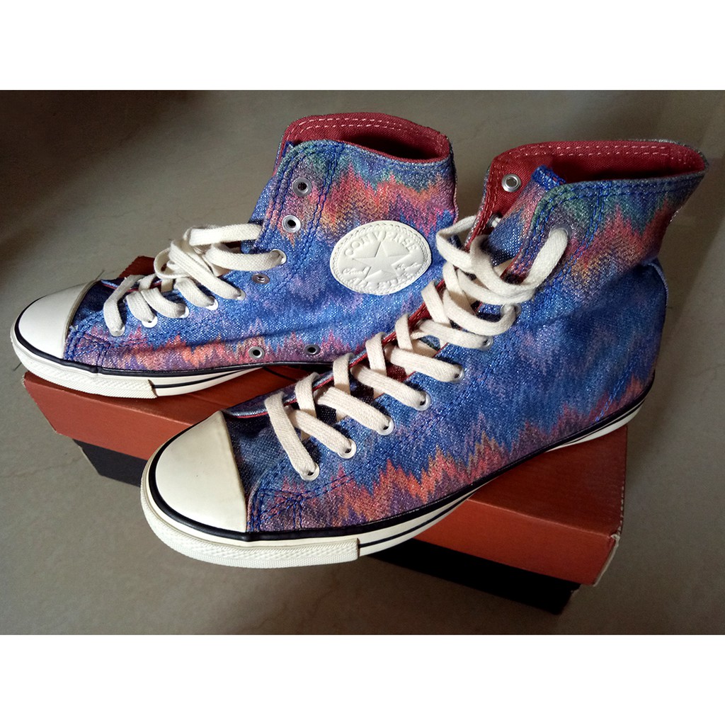 Jual Converse Missoni CT Fancy Hi MISSONI Size 35.5 Original Shopee