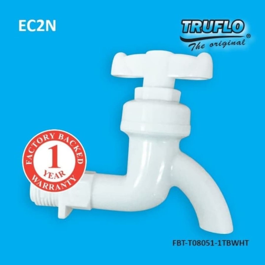 Jual Watertec Kran Tembok 12 Dan 34 Kran Air Truflo Ec2r Shopee Indonesia 5088