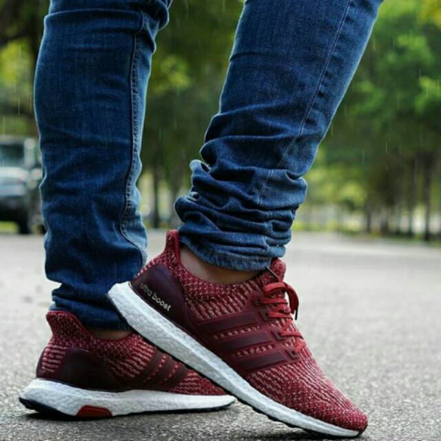 Ultra boost hot sale 3.0 burgundy