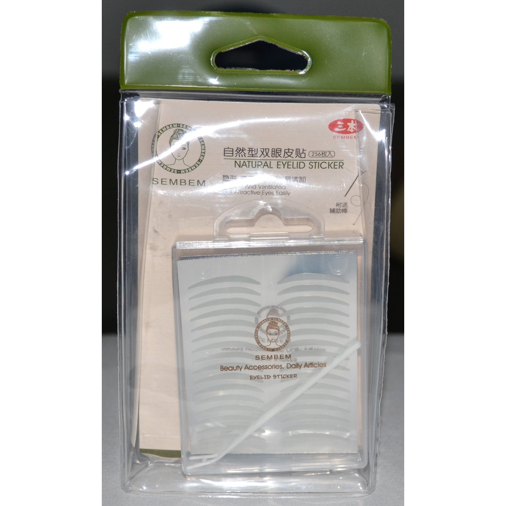 Jual Kosmetik Eyelid Sticker by Sembem Invisible Eyelid Tape | Shopee ...