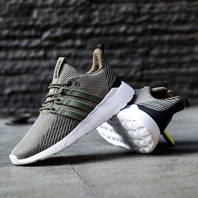 Jual Adidas Questar Flow Dark Green Shopee Indonesia