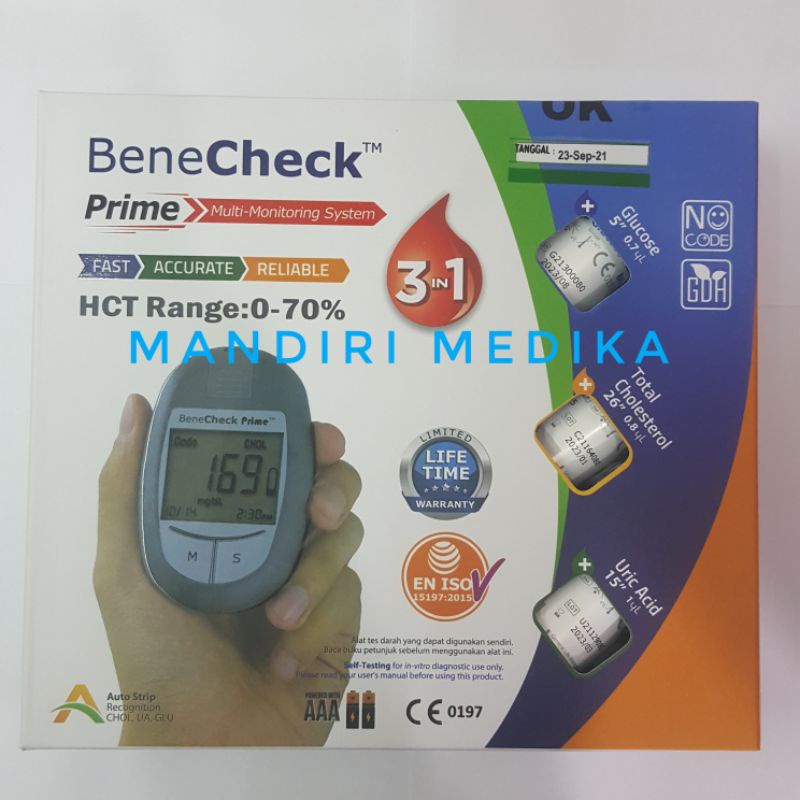Jual BeneCheck Prime Kit 3in1 GCU 3 in 1 Original Garansi Resmi ...