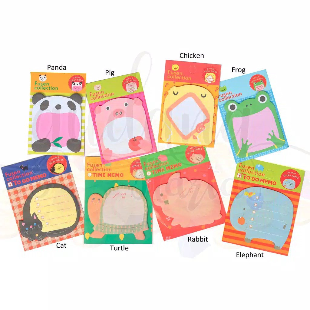 Jual STICKY NOTES LUCU - AESTHETIC - KARAKTER - POST IT - MEMO KARAKTER ...