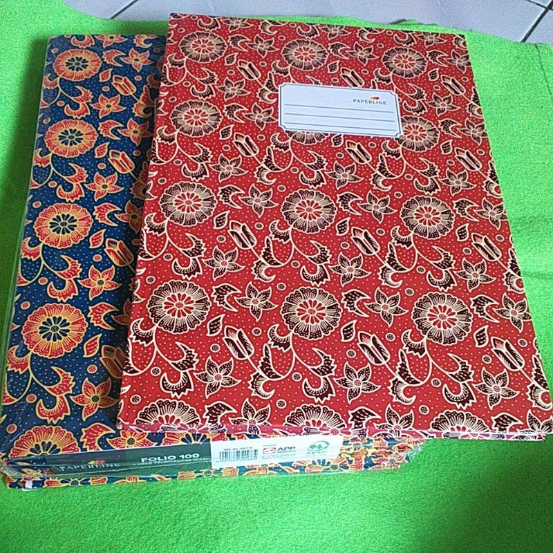 Jual Buku Besar Folio Paperline isi 100 Lbr (1 Buku) | Shopee Indonesia