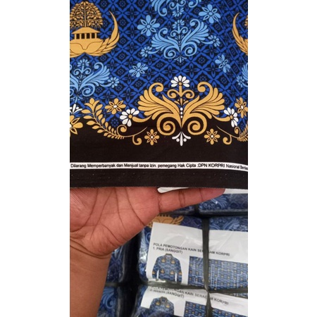 Jual Bahan Kain Batik Dan Seragam KORPRI Premium Sritex | Shopee Indonesia