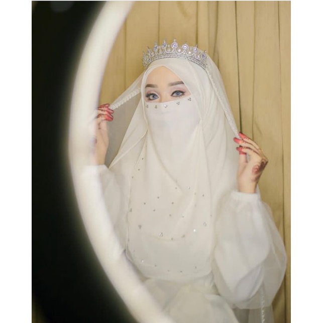 Jual CADAR PENGANTIN MUSLIMAH SYAR'I / CADAR PENGANTIN CANTIK BISA COD ...