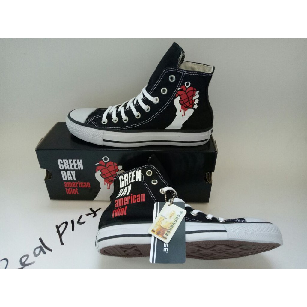 Converse x best sale green day