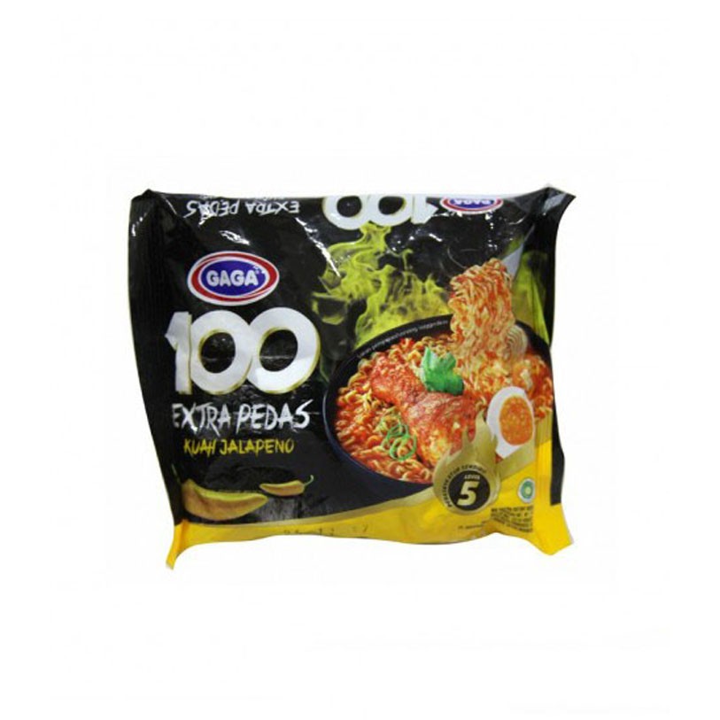 Jual Gaga Mie 100 Extra Pds Kuah Jalapeno 75g Farmers Market Shopee