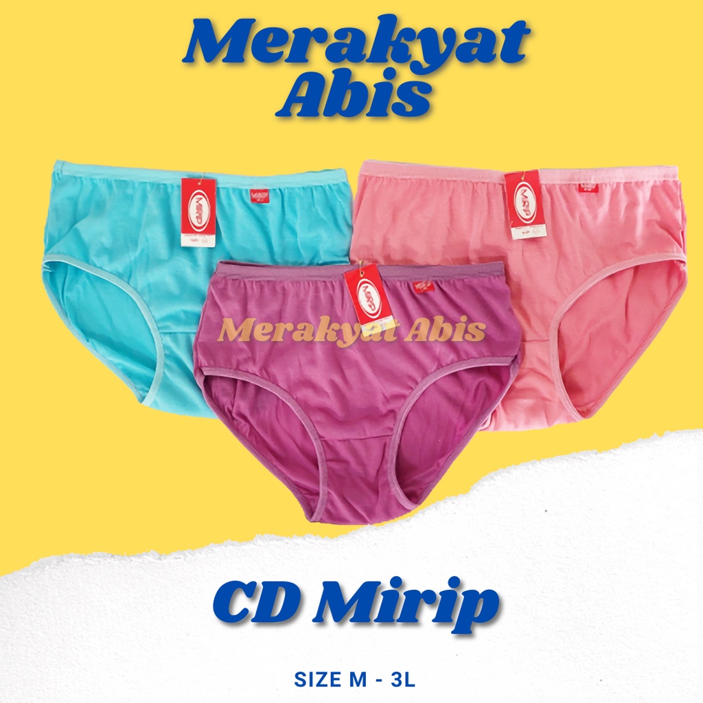 Jual Undies celana dalam wanita merk random / CD cewek lokal