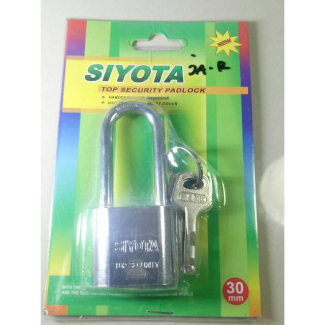 Jual Gembok Rumah Toko Siyota 30mm Panjang Shopee Indonesia