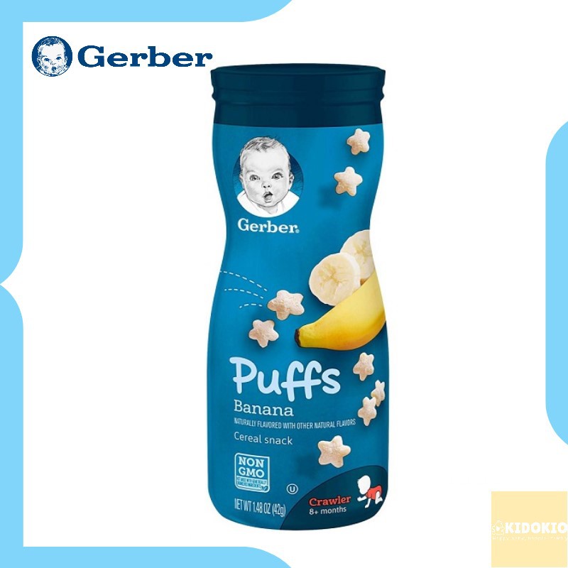 Jual Gerber Graduates Puff Banana 42 gram / Snack Bayi / Baby Snack ...
