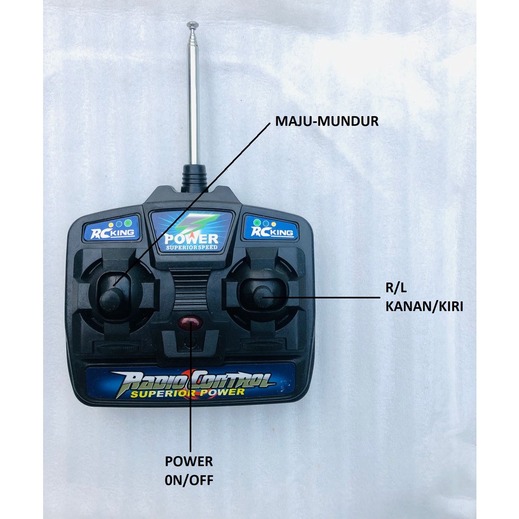 Jual 100% NEW REMOTE CONTROL 2.7MHZ PMB UNTUK MAINAN RC DAN MOBIL AKI ...
