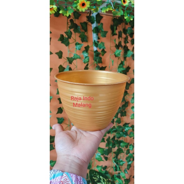 Jual Pot Tawon Mdn 15 Warna Gold Emas SUPER CANTIK kuning POT MEWAH ...