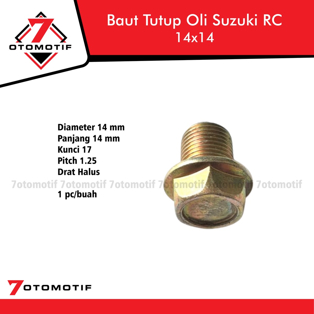 Jual Baut Tap Tutup Oli Suzuki RC Shopee Indonesia