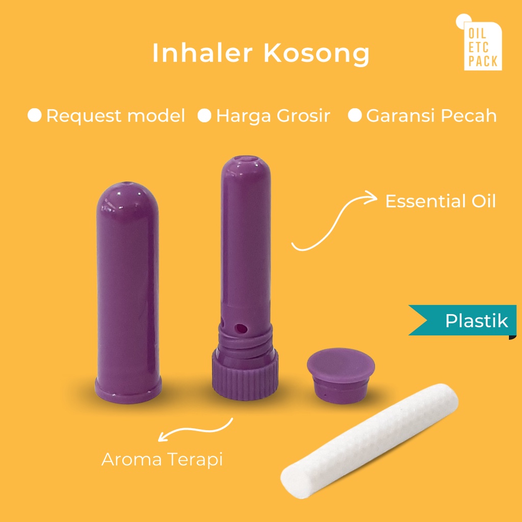 Jual Botol Inhaler Kosong / Wadah Inhaler Aksesoris Travel | Shopee ...