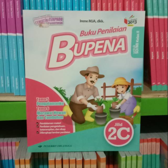 Jual Buku Bupena 2C kelas 2 SD/Mi K13N Revisi Erlangga | Shopee Indonesia