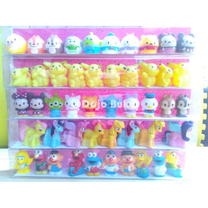 Jual Figure Tsum Tsum Sesame Street Set 10 Karakter | Shopee Indonesia